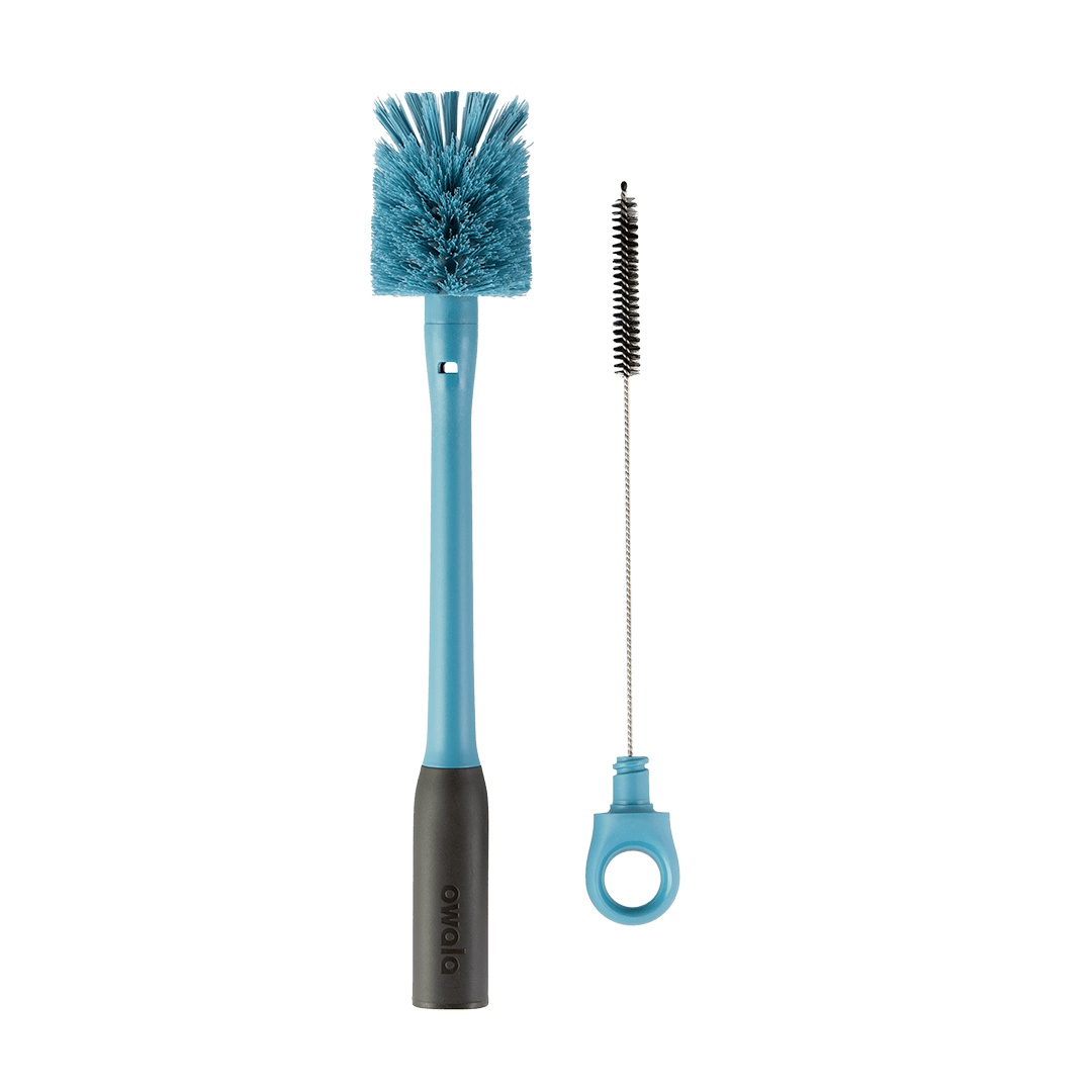 2-in-1 Bottle Brush Water Bottle OFO0LKZP