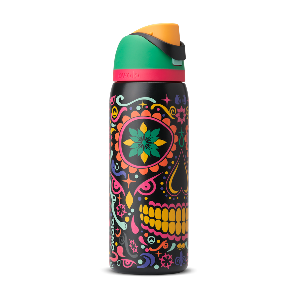 Sugar Skull Water Bottle 073B70EL2I