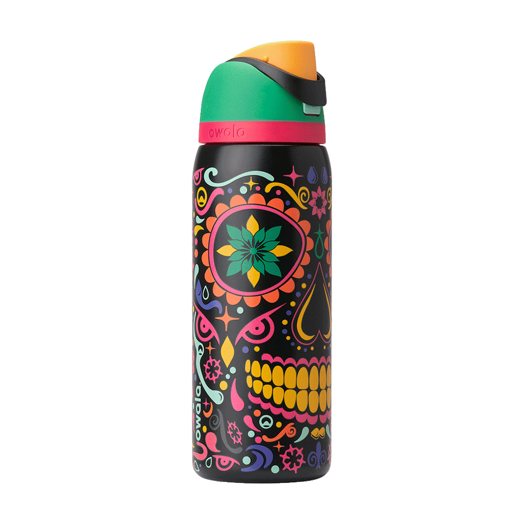 Sugar Skull Water Bottle 073B70EL2I